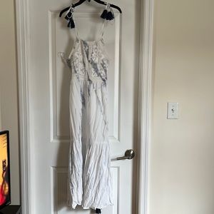 Tie dye beach dress